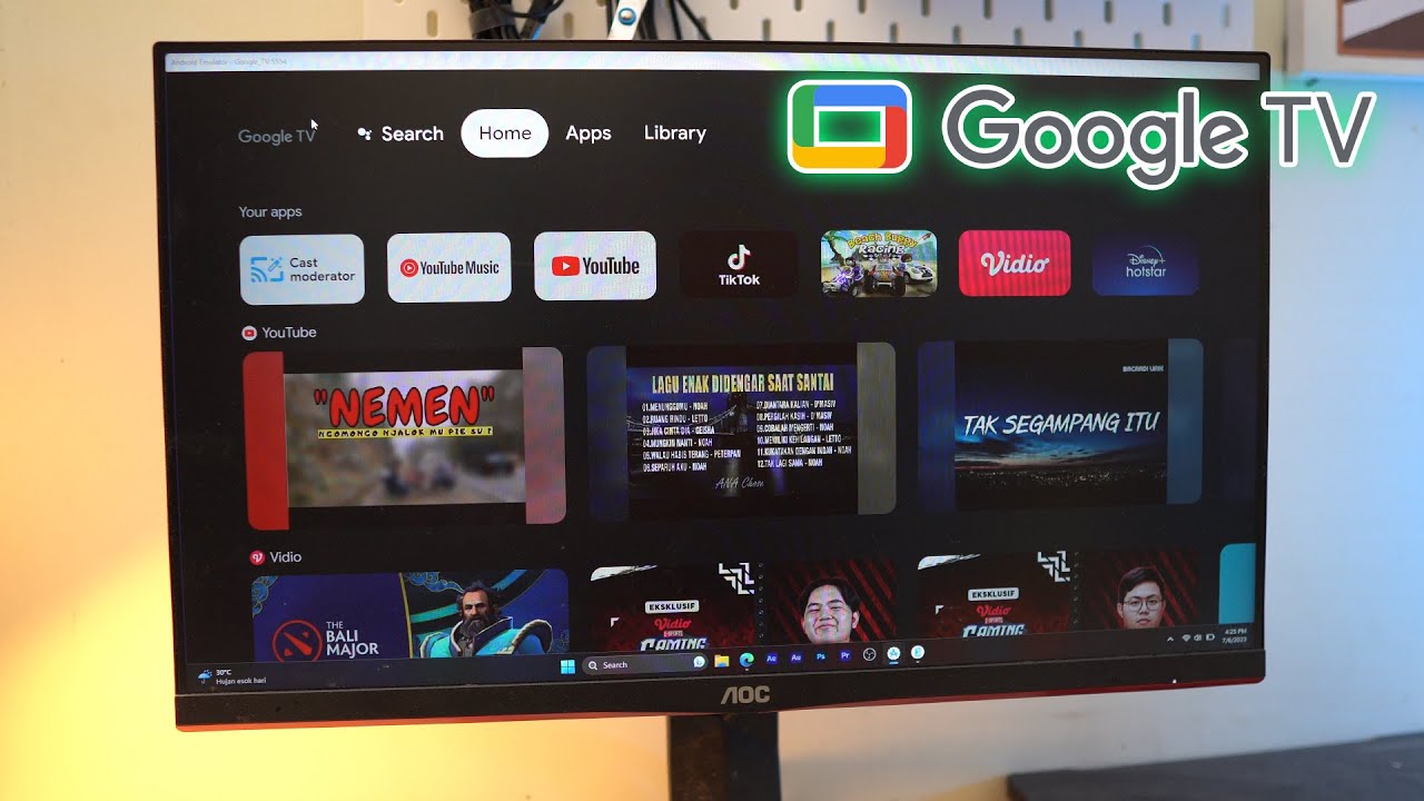 GOKILL! Cara Install GOOGLE TV Ke Windows 11 MANTAP 🔥