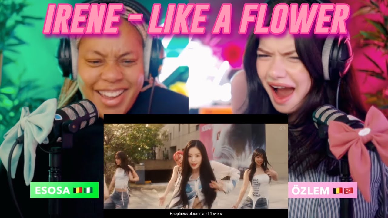 IRENE 아이린 'Like A Flower' MV + Hint Clip reaction