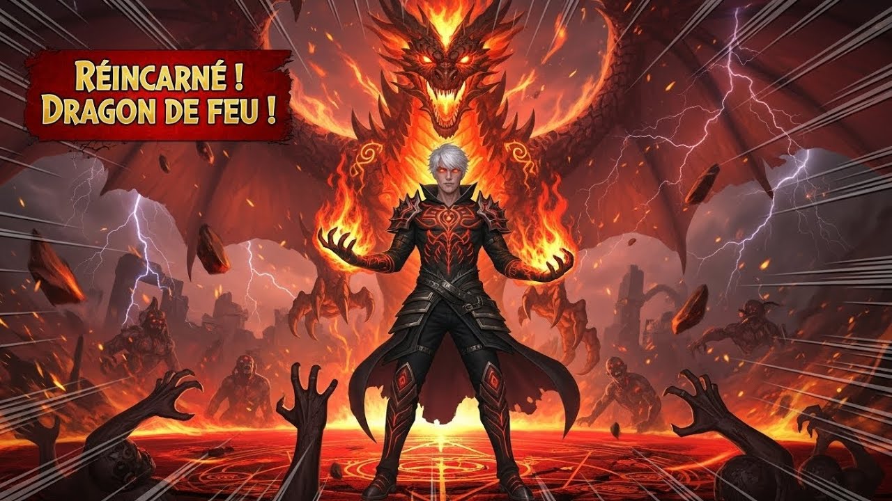 Sacrifice De Sang Scellé. Je RÉINCARNÉ Et Éveille La Puissance Du DRAGON DE FEU / Voix de Manhwa