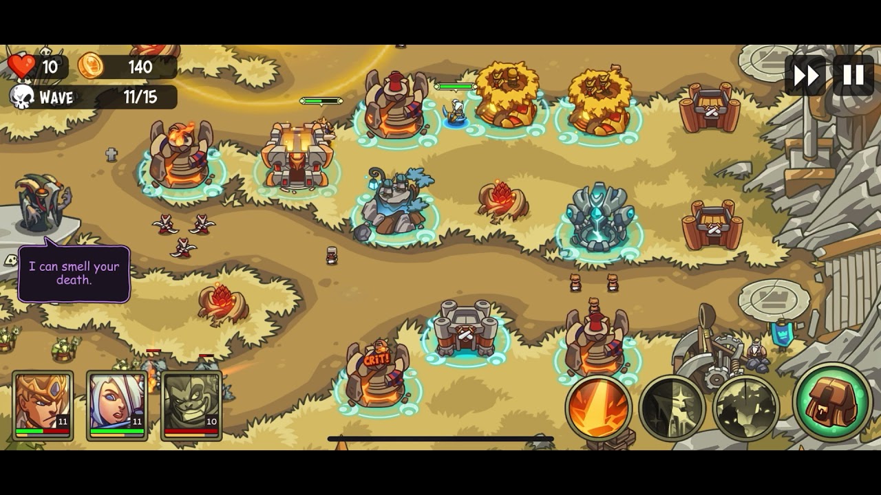 Empire Warriors TD - Level 20 - Nightmare