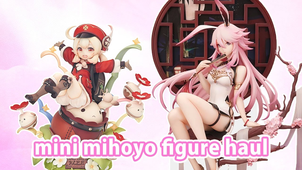 🌸unboxing klee and yae sakura || mini mihoyo figure haul