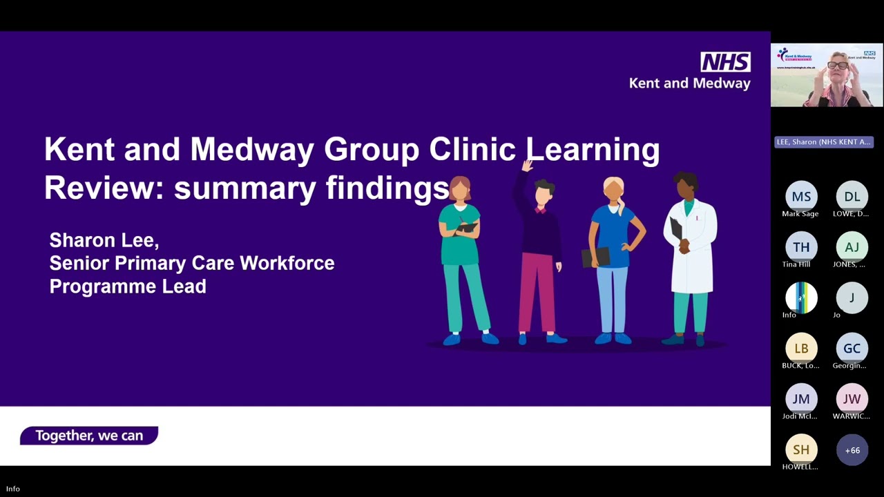 Free webinar: Delivering the 10 year plan through group clinics - insights from Kent and Medway
