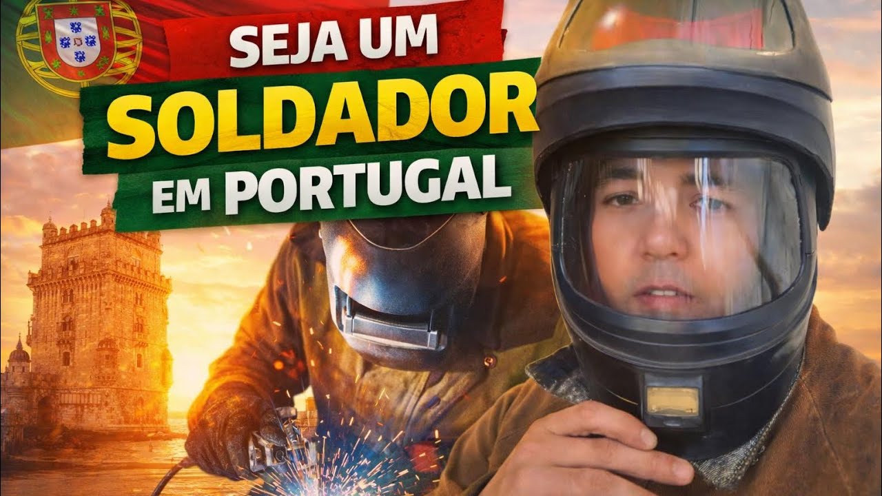 🧑‍🏭Seja um soldador em Portugal 🇵🇹 #vivendonaeuropa #mercadoeuropeu #soldadores 