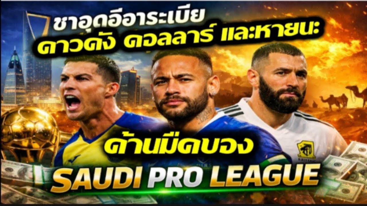 เงินทะเลทรายกับความฝันที่พังทลาย รวมดีลล้มเหลวแห่ง Saudi Pro League  #ฟุตบอล 