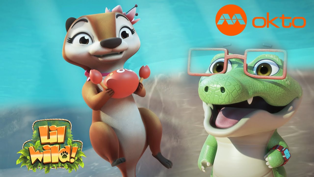 Dear Wobi, how do OTTERS swim UNDERWATER? | Lil Wild Shorts S1E10 | @Mediacorpokto