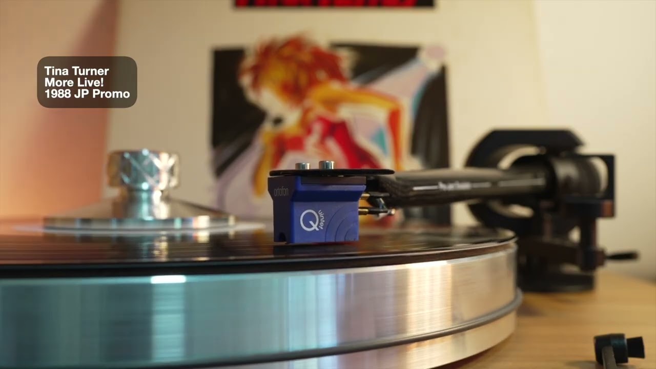 Tina Turner More Live! 1988 JP Promo vinyl playthrough | X8 | Quintet Blue | M33