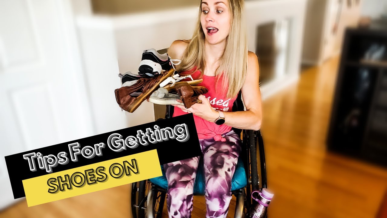 Tips for Putting On Shoes When You're Paralyzed