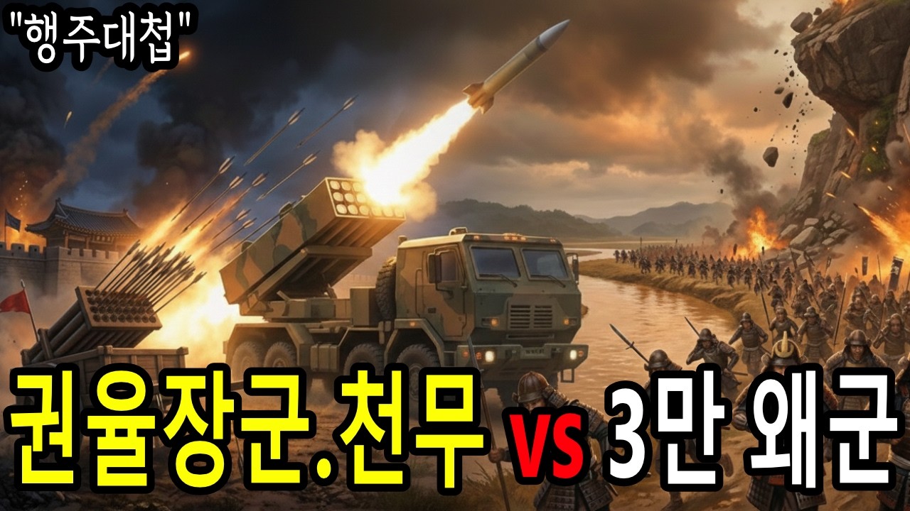 행주대첩에 천무가 나타난다면? 3만 왜군을 절망에 빠뜨린 '강철의 비'#행주대첩 #천무 #대체역사#타임슬립 
