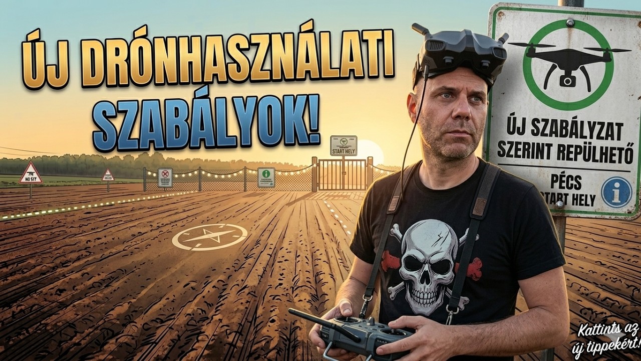 VÉGE A REPÜLÉSNEK? - Drone Hungary