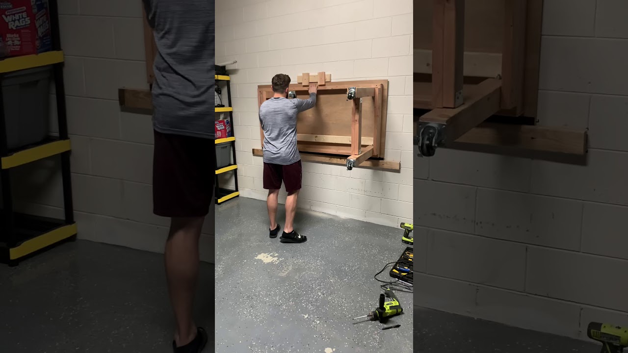 Mobile Folding Workbench