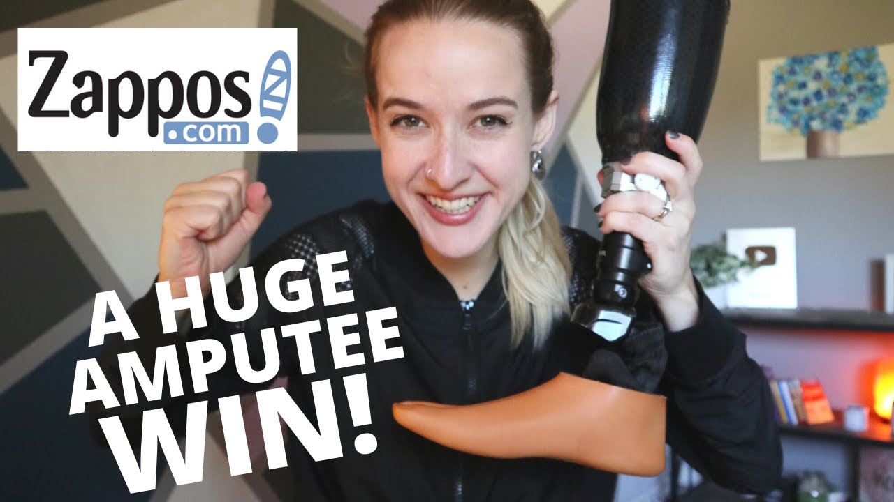 Zappos Did THIS AMAZING THING for AMPUTEES & Disabilities!!! 🎉