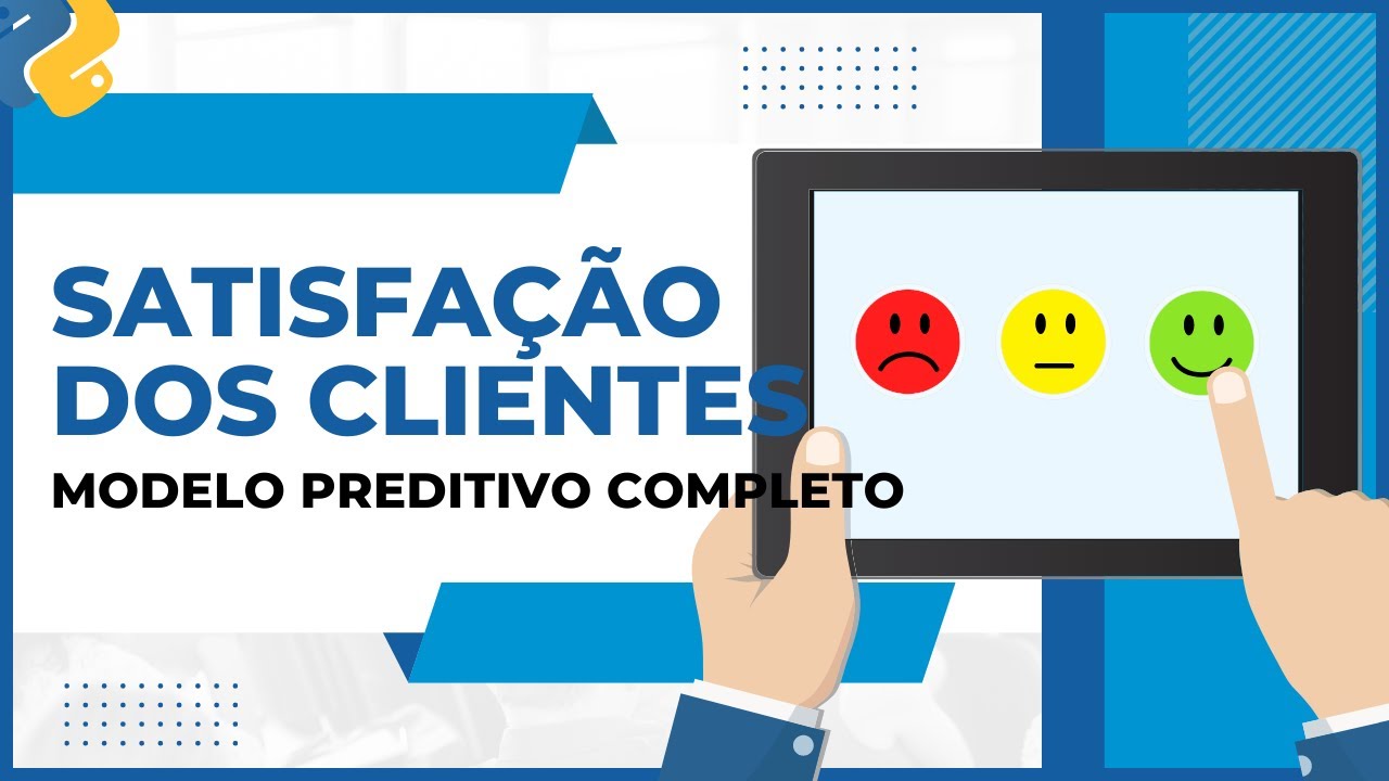 Como PREVER o índice de satisfação de clientes com Python