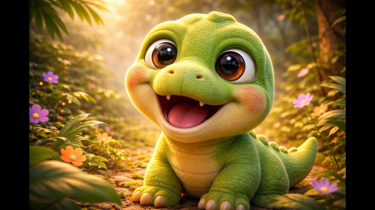 Barnaby - The Cute Dinosaur, First Steps
