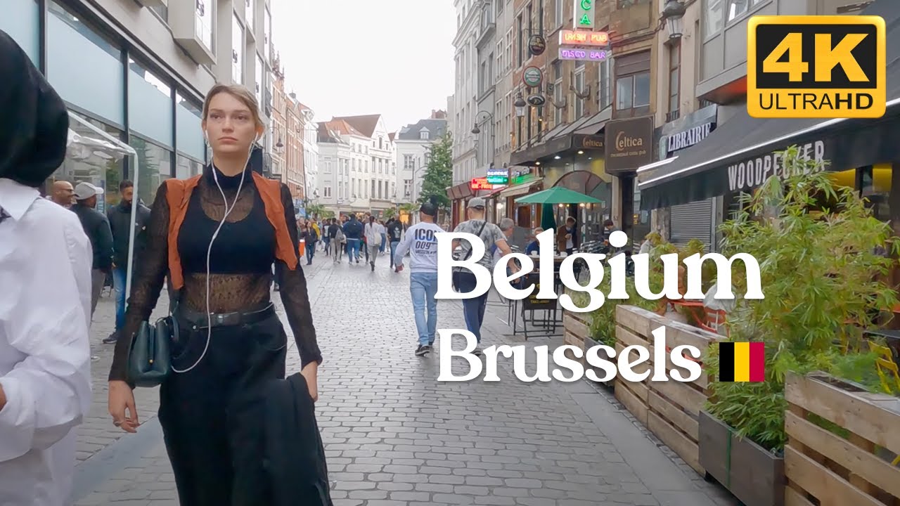 [4k] Random walk in Brussels 🇧🇪
