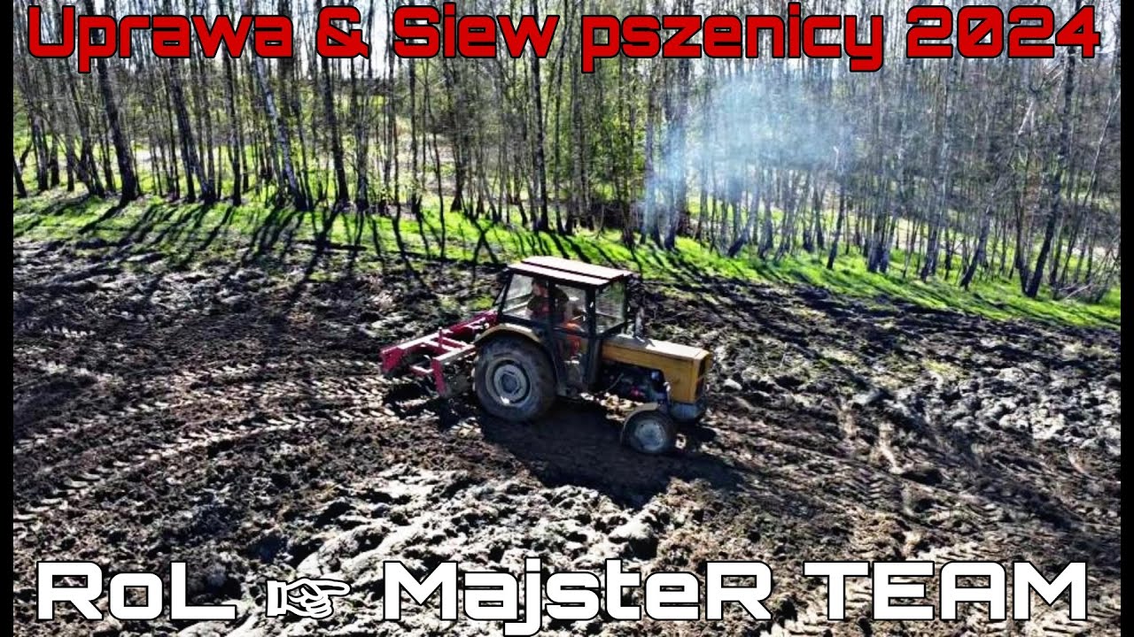 ⛔Dym na pół wsi⛔ Uprawa i siew pszenicy 2024 ✔ Go Pro Hero ✯Dji Mavic ✯ MAŁOPOLSKA [OPIS]
