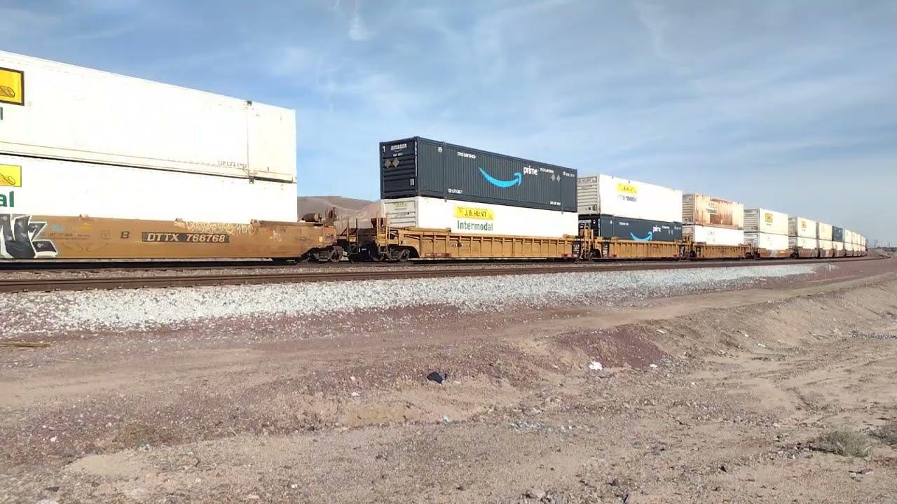 EB BNSF Z Train At Nebo CA! #bigbossrailfanner