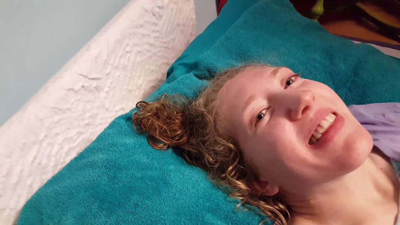Micah & Deb at Bed Time! Family Life With Cerebral Palsy