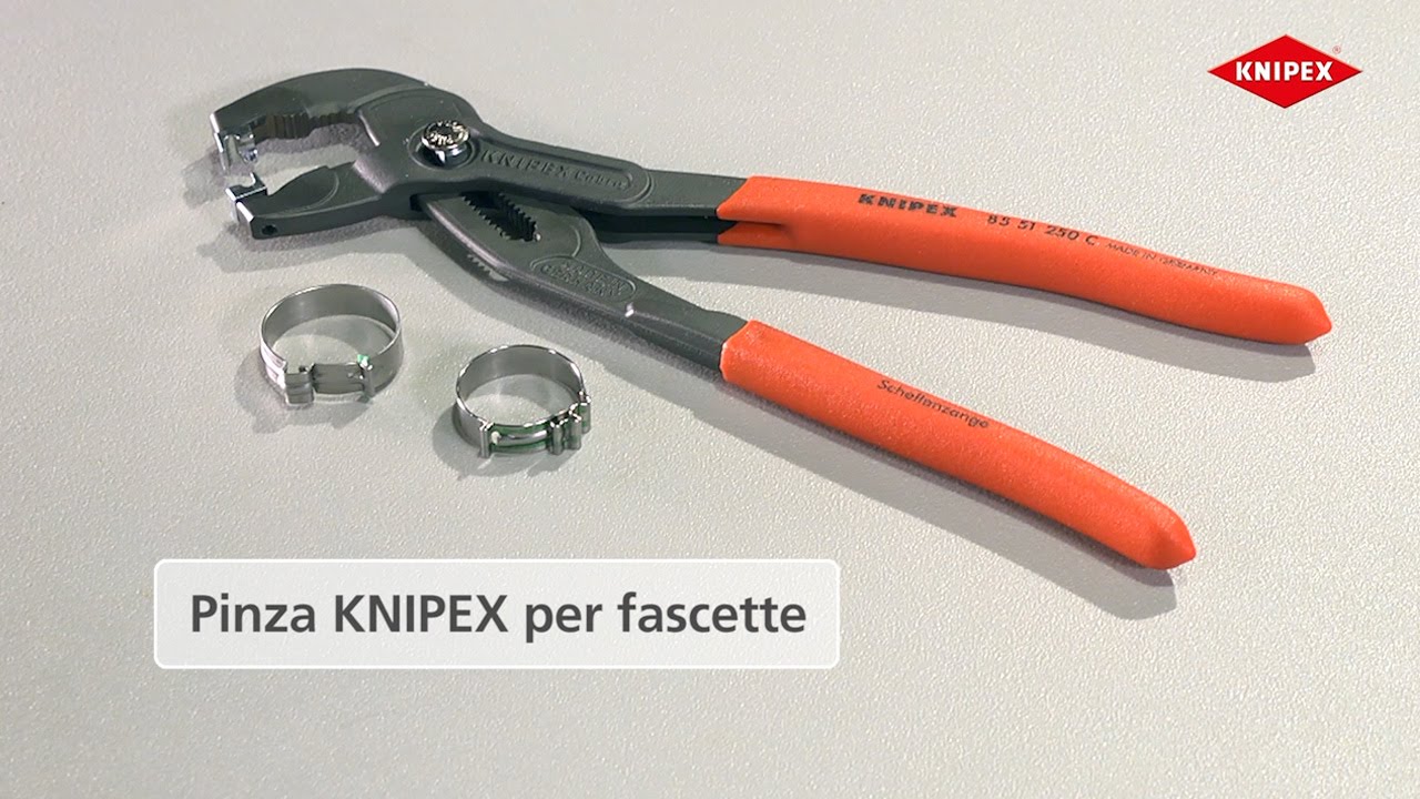 KNIPEX Pinza per fascette Click