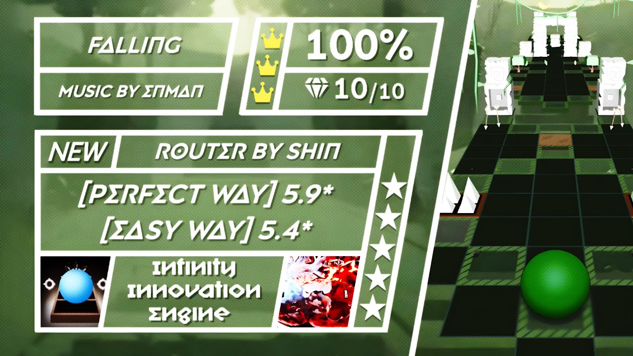 Infinity Innovation Engine [2.5] - Falling (SPECIAL LEVEL) [Router by SHIN] ★★★★★