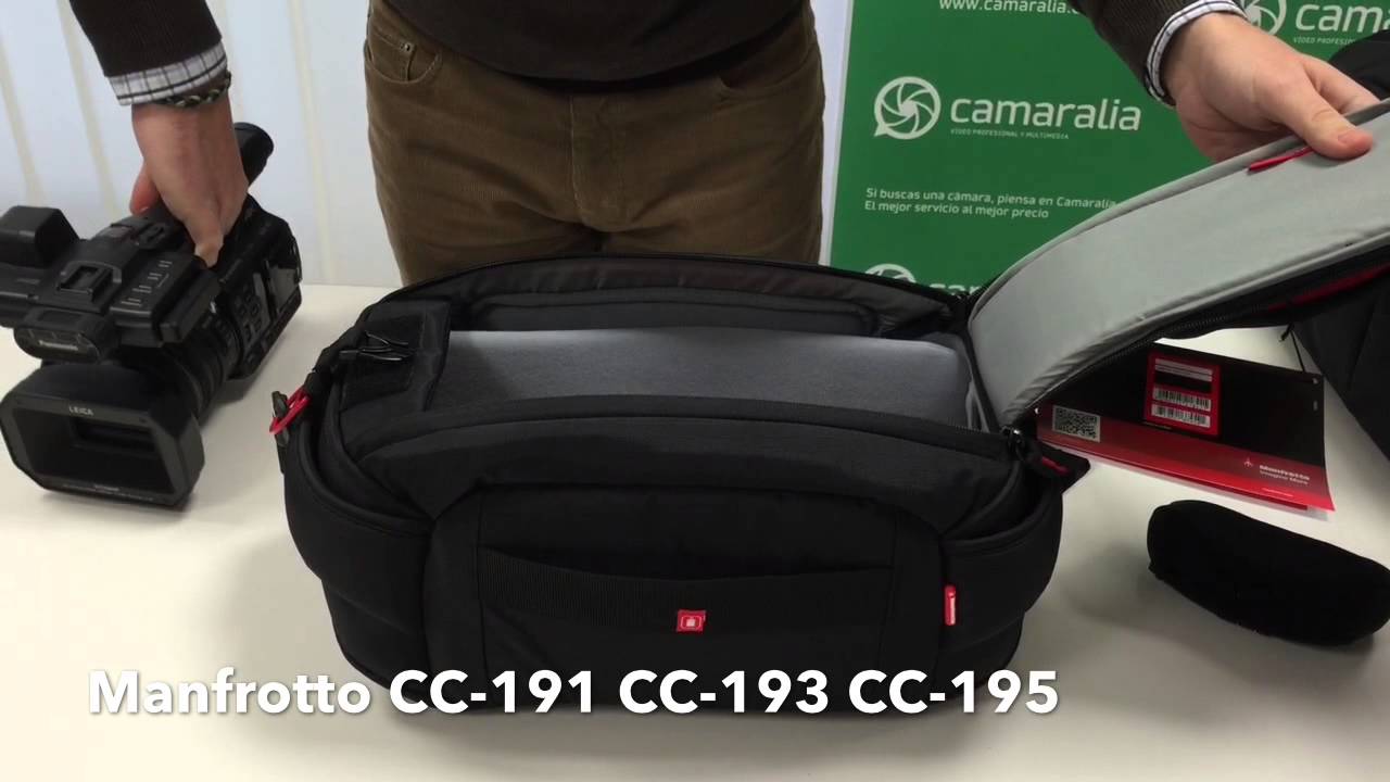 Camaralia te enseña: Bolsas de transporte Manfrotto CC-191, CC-193 y CC-195