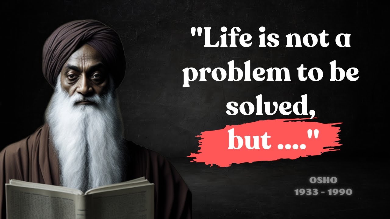 Embracing Wisdom: Inspiring Quotes by Osho for Self-Discovery and Inner Growth