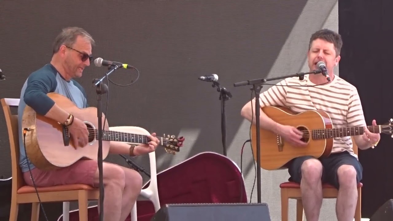 MARK RADCLIFFE/DAVID BOARDMAN   SOUNDCHECK   COSTA FESTIVAL  27/4/2023