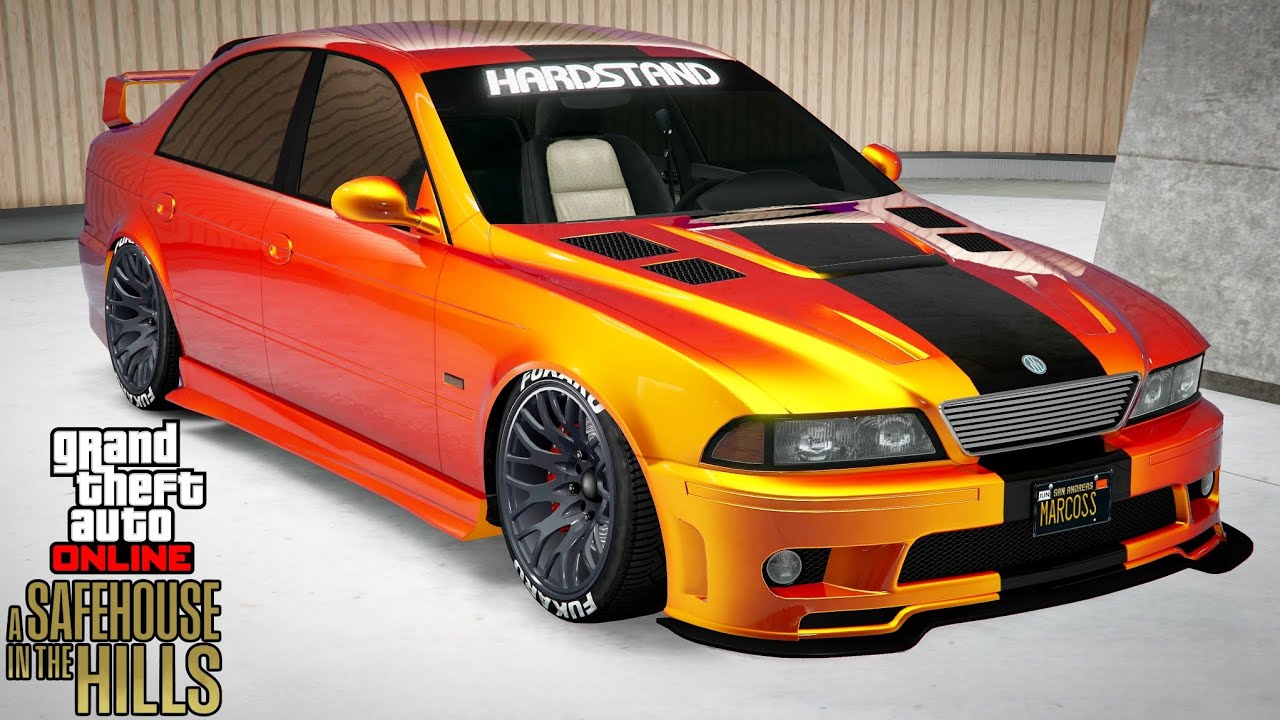 Grand Theft Auto V - Ubermacht Sentinel XS4 | Novo Carro DLC  Safehouse in the Hills ! 