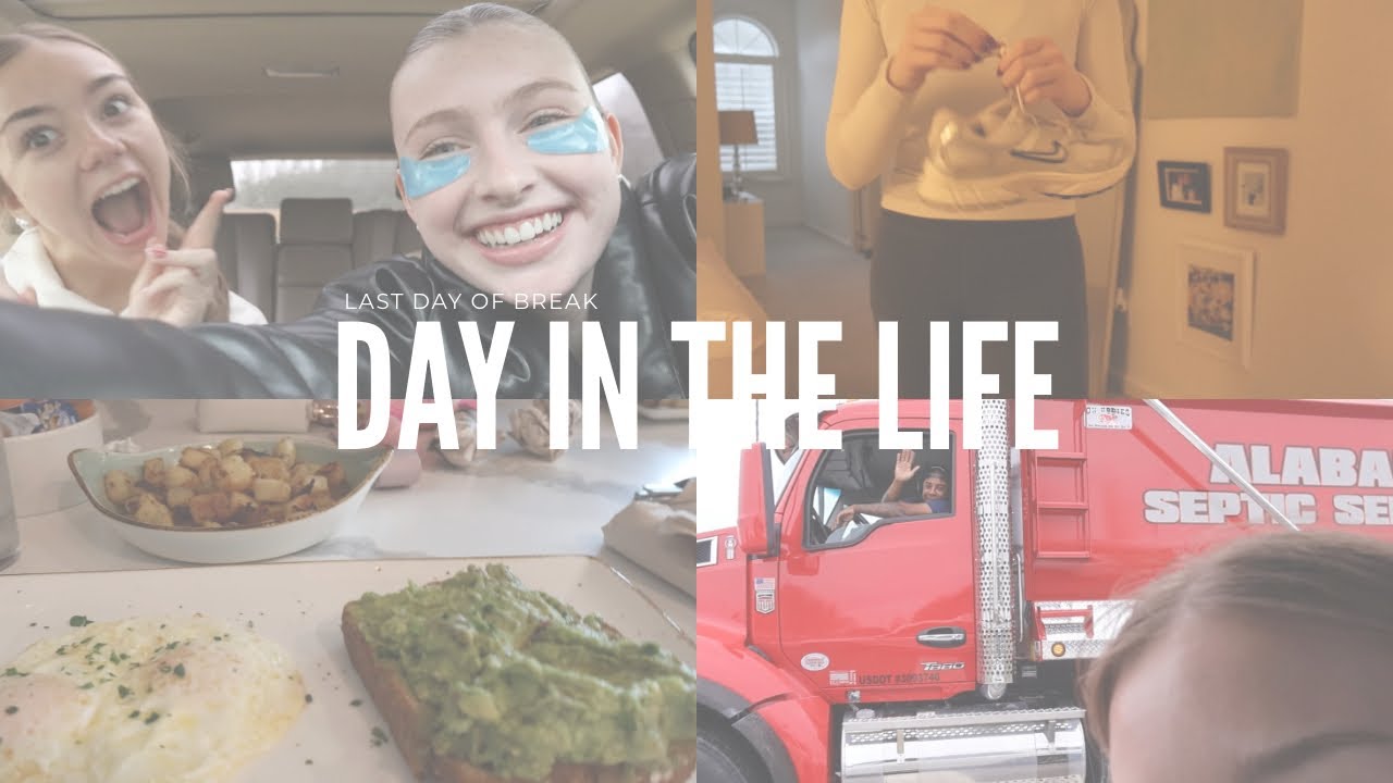 DAY IN MY LIFE | LAST DAY OF BREAK!! First YT Video 🥳