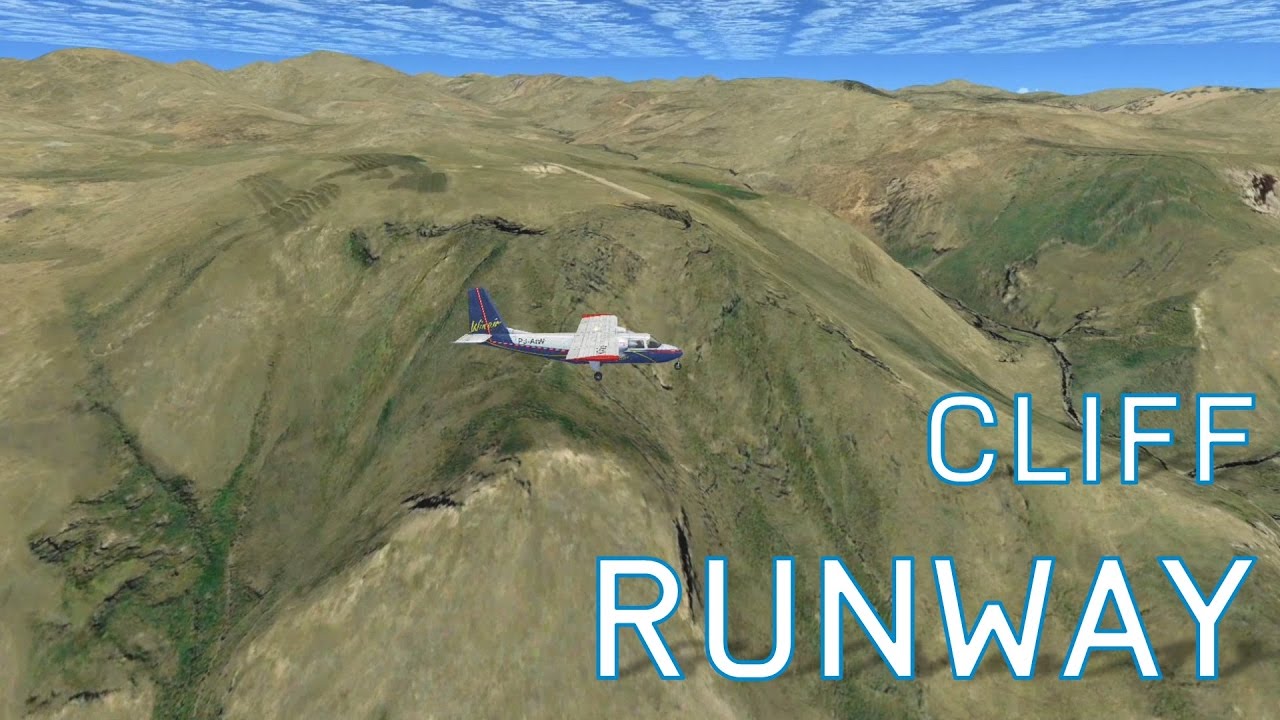 FSX Matekane Air Stripe | Dangerous Airports | BN-2 Islander