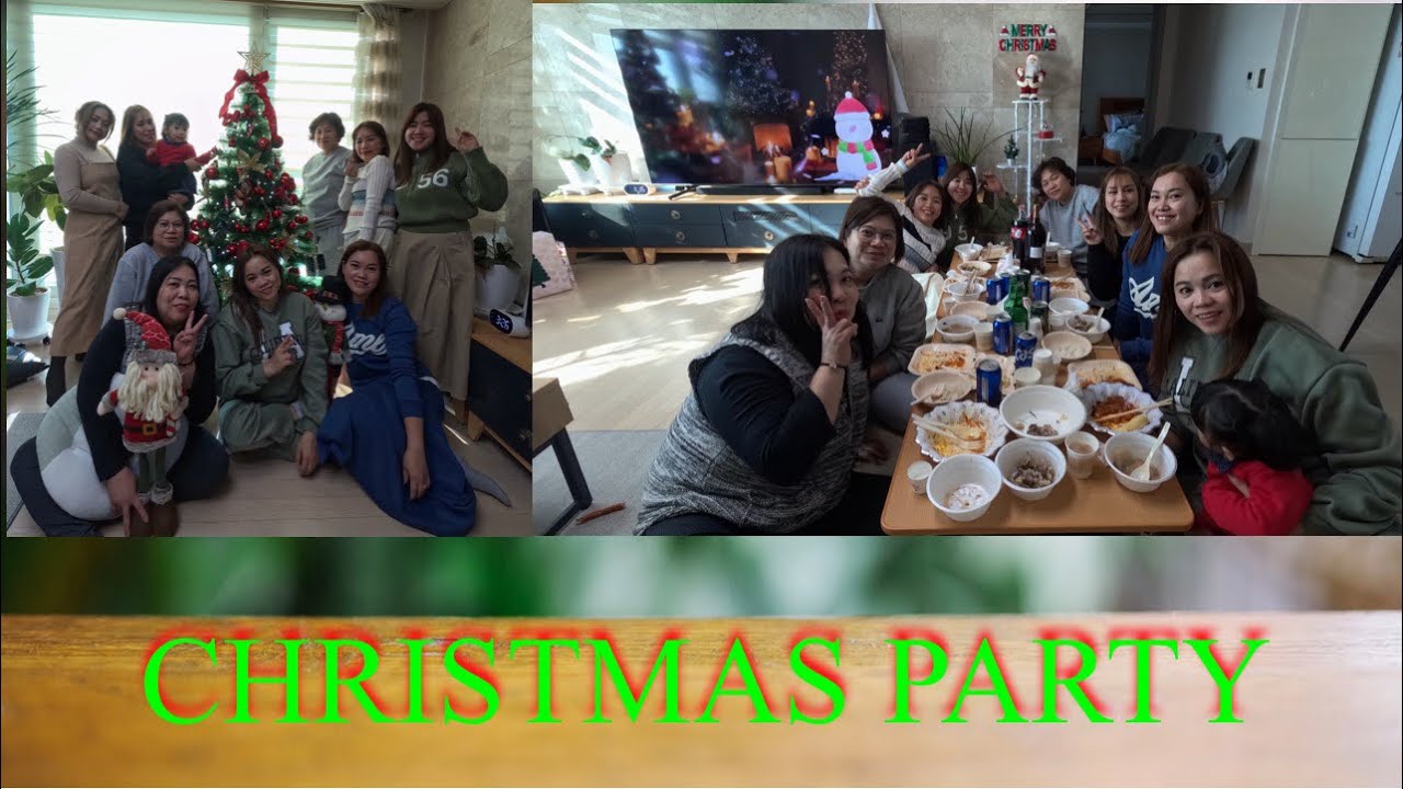 CHRISTMAS PARTY NG MGA PINAY MOMSHIES NG KOREA