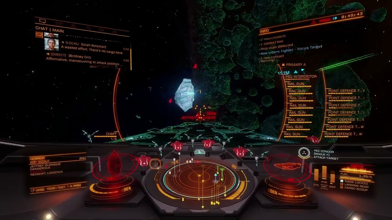So I Put 8 Railguns On An Anaconda... (Elite Dangerous)
