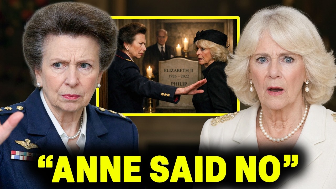 2 MIN AGO: Princess Anne STOPS Camilla From Entering Queen's Private Memorial Chapel
