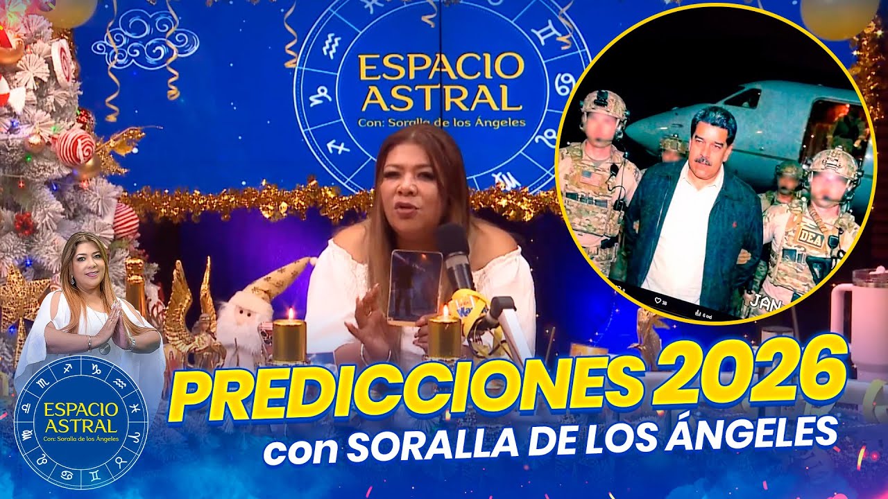PREDICCIONES 2026 con Soralla De Los &Aacute;ngeles ✨🔮  HOR&Oacute;SCOPO 2026: &iquest;C&oacute;mo le ir&aacute; a cada SIGNO?