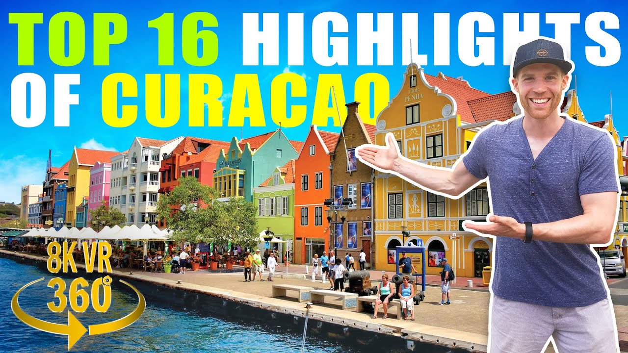 Top 16 Highlights of Curacao - Guided Tour - 8K 360 VR Video!