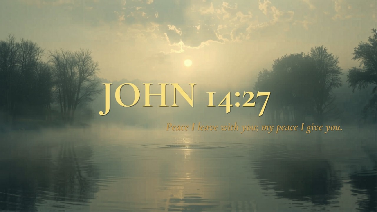 Daily Prayer Light | April 4th, 2026 | John 14:27