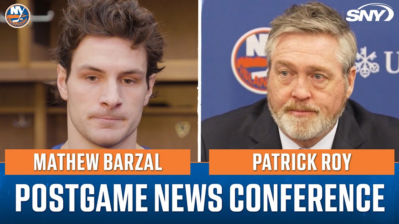 Islanders come up empty in shutout loss to Sabres, bench Mathew Barzal and Anders Lee