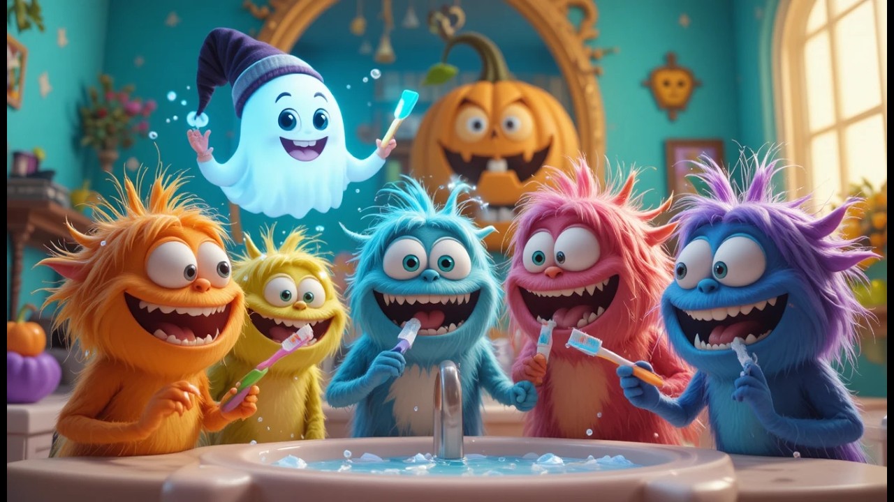 Monsters Brush Their Teeth Too!
