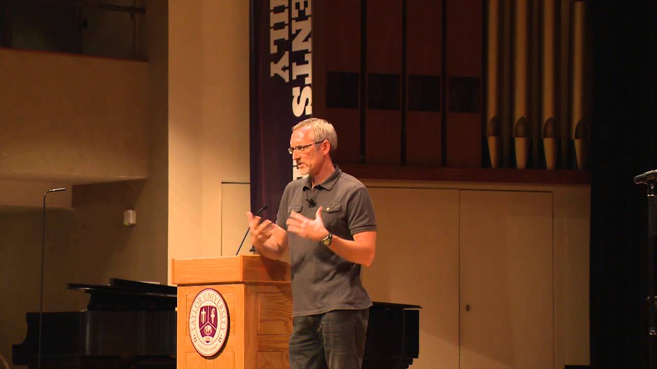 Taylor University Chapel - 10-04-13 - Phil Vischer