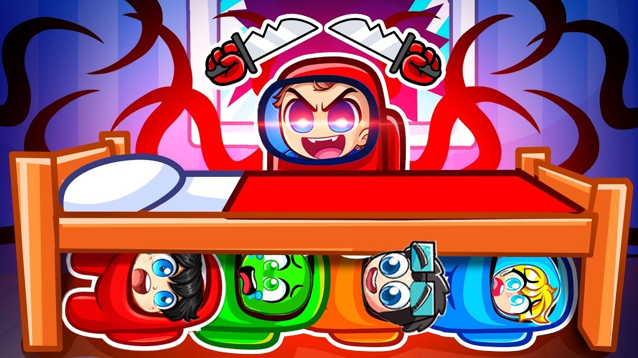 WIELKI CHOWANY W AMONG US Z PALIONOWEM!