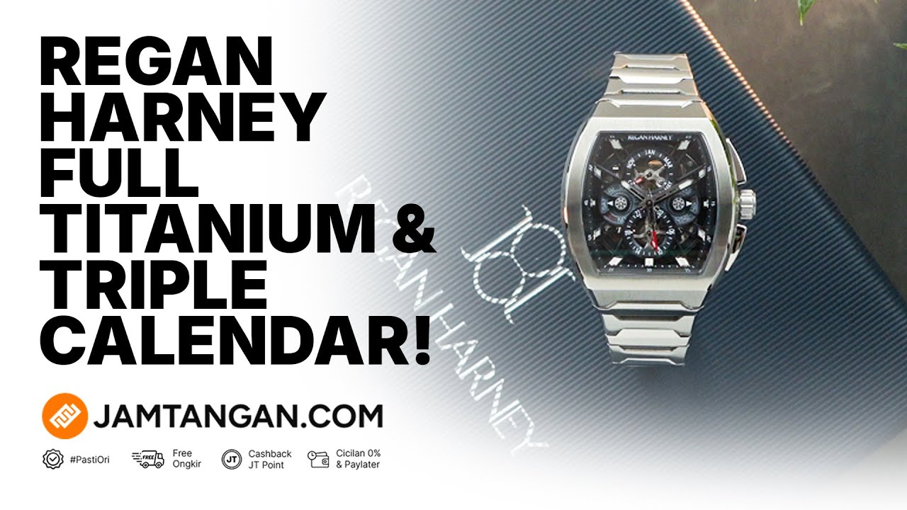 Full Titanium & Triple Calendar Under 8 Juta?! Review Regan Harney RHA1-41 Veron