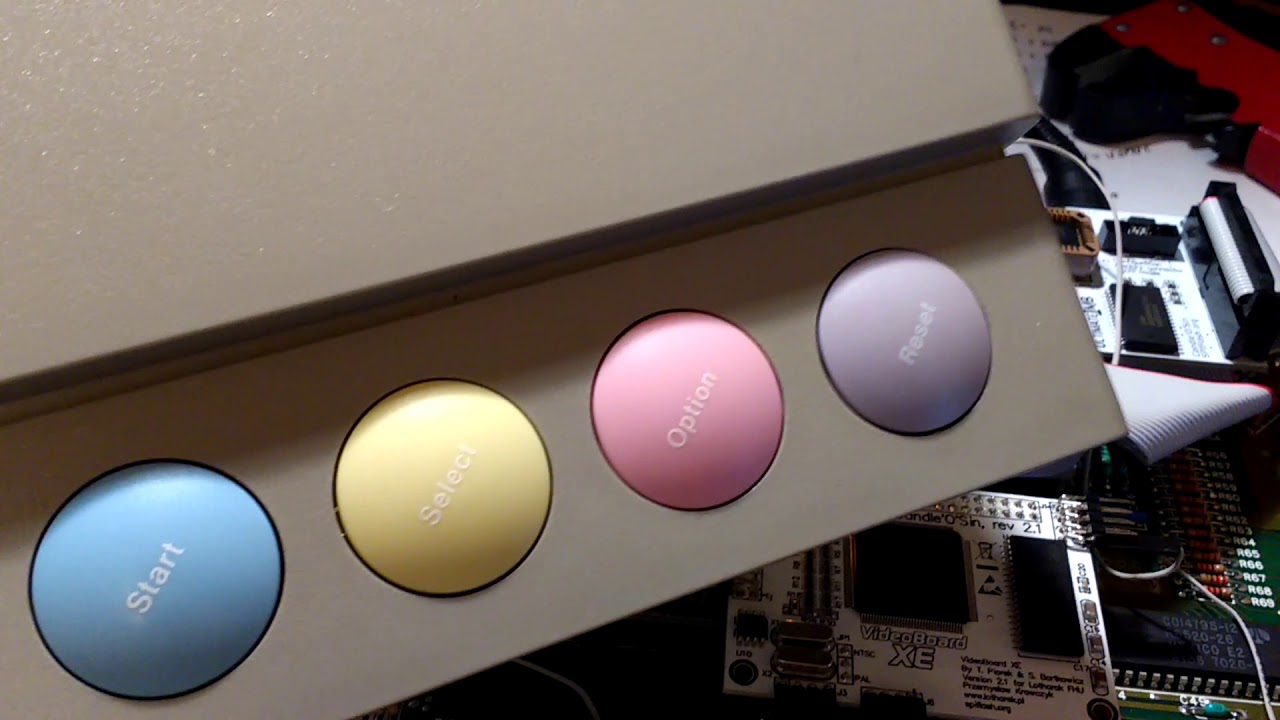 Atari XEGS with U1MB, VBXE, Stereo POKEY and U-Switch