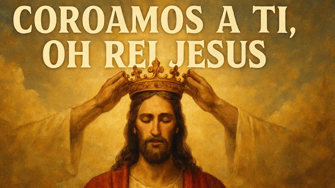 Coroamos a Ti, Oh Rei Jesus - Música Cristã - Louvor e Adoração - Hino Cristão - Gospel