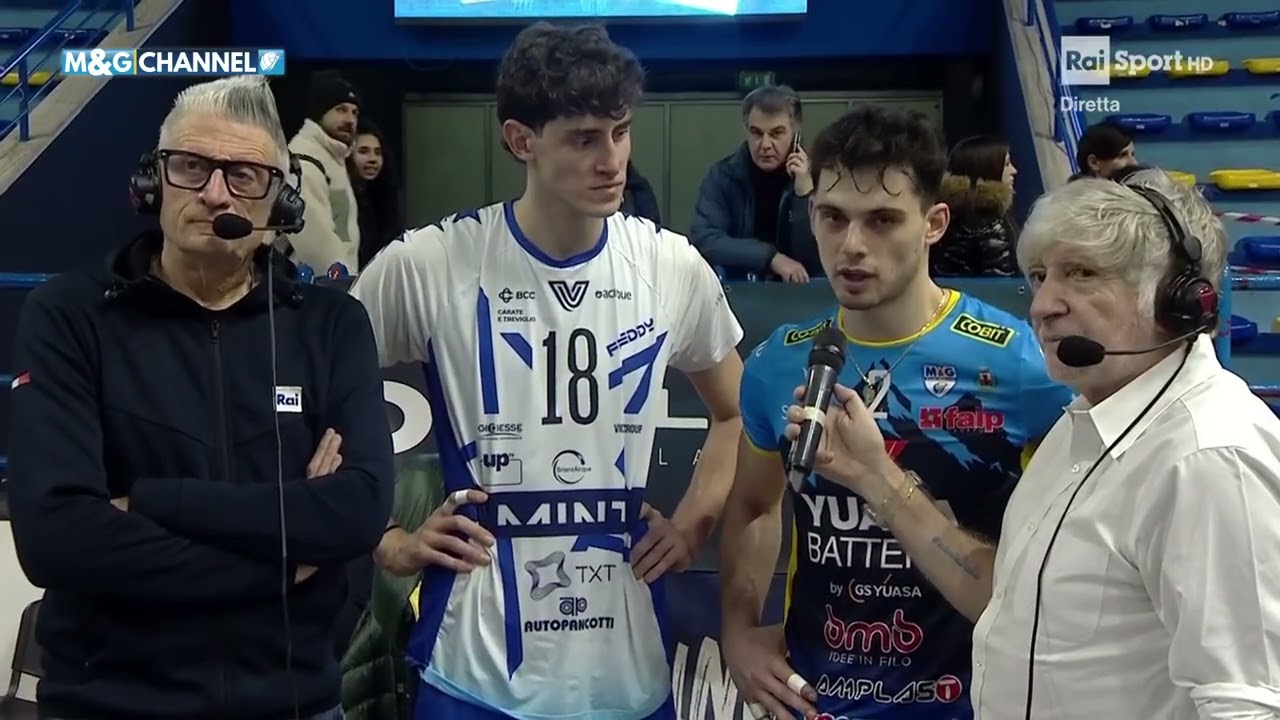 19a Giornata: Yuasa Battery Grottazzolina vs Vero Volley Monza 0-3. Giulio Magalini