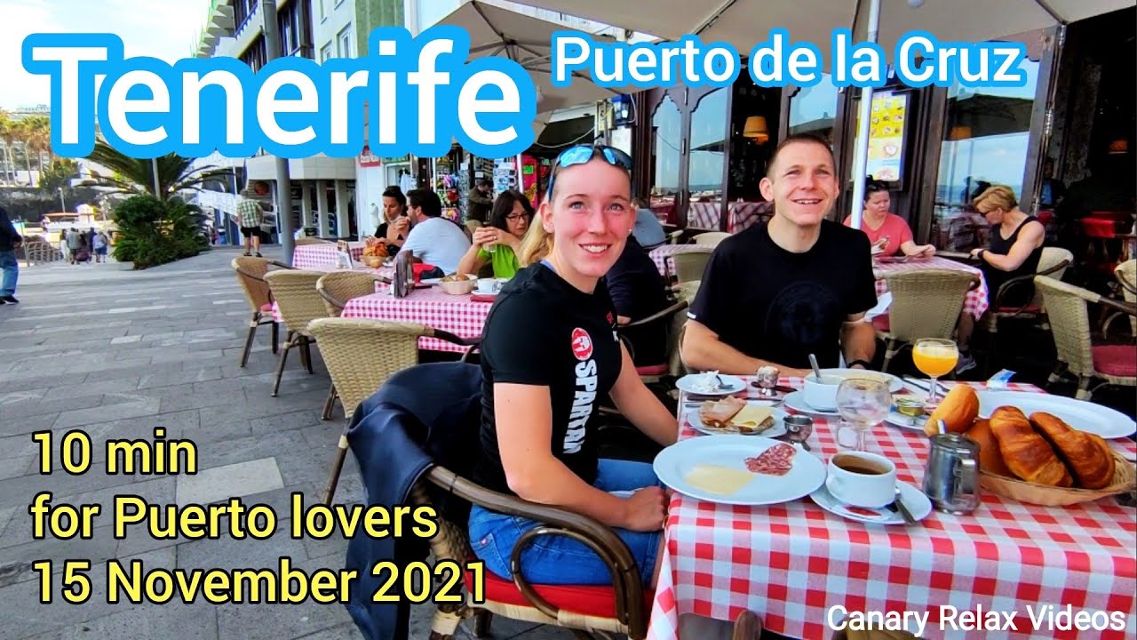 Tenerife 2021 Walking Tour Puerto de la Cruz Teneriffa Parque Taoro