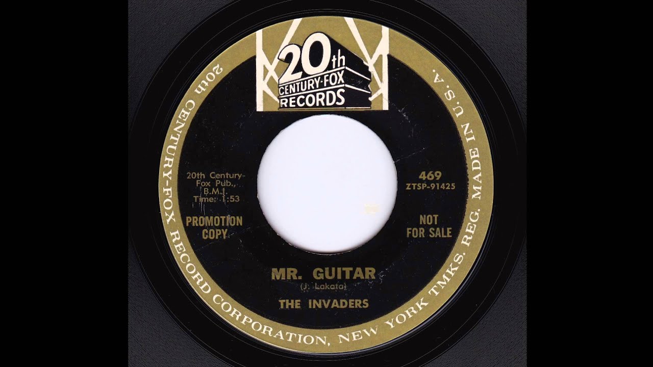 The Invaders - Mr. Guitar - Instrumental