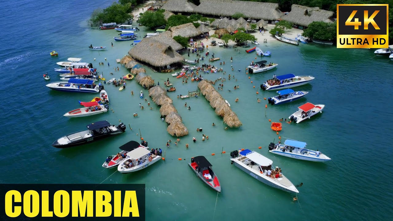 BEST DRONE SHOTS of COLOMBIA (4K)