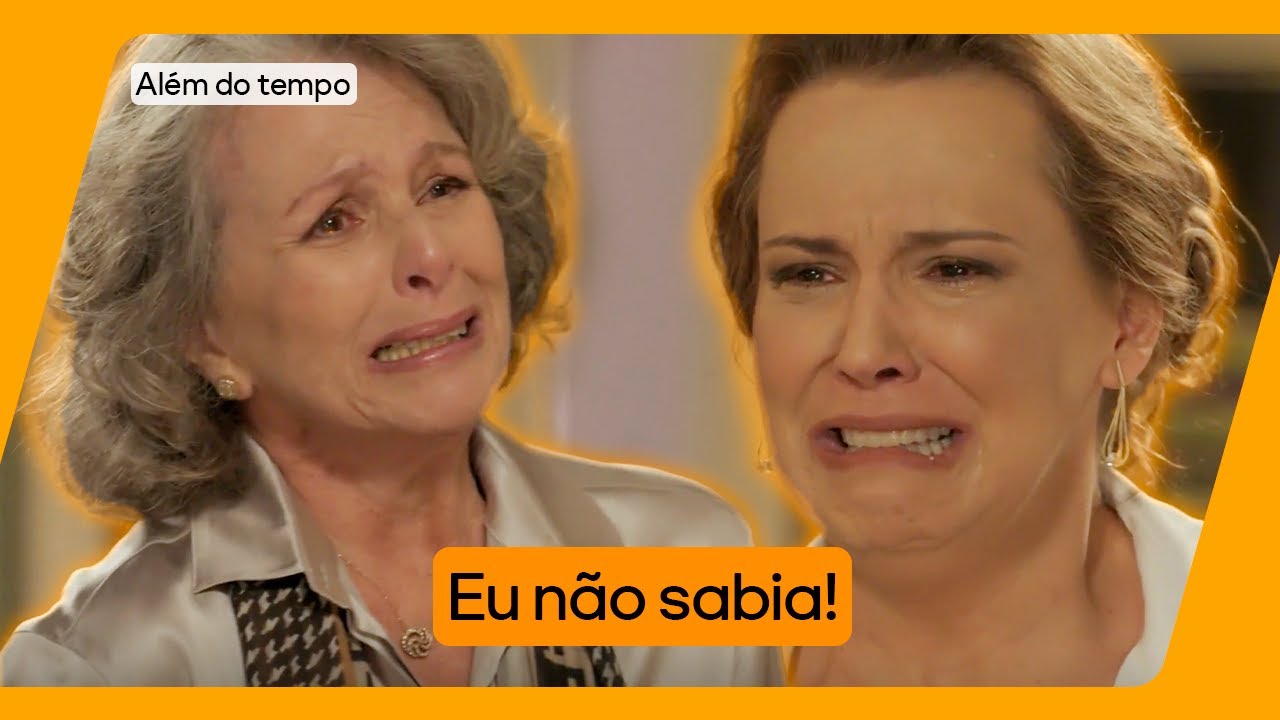 EMÍLIA REVELA A VITÓRIA QUE É SUA FILHA | ALÉM DO TEMPO | GLOBOPLAY NOVELAS