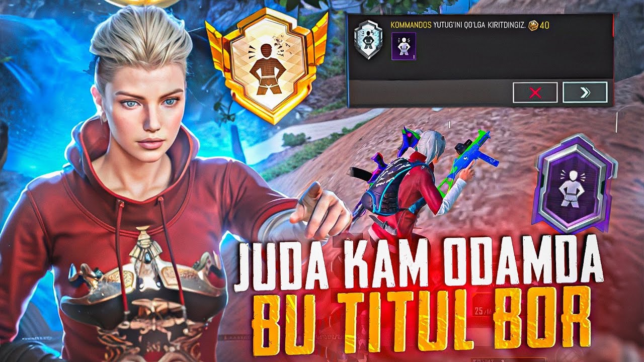 JUDA KAM ODAMDA BU TITUL BOR / PUBG MOBILE