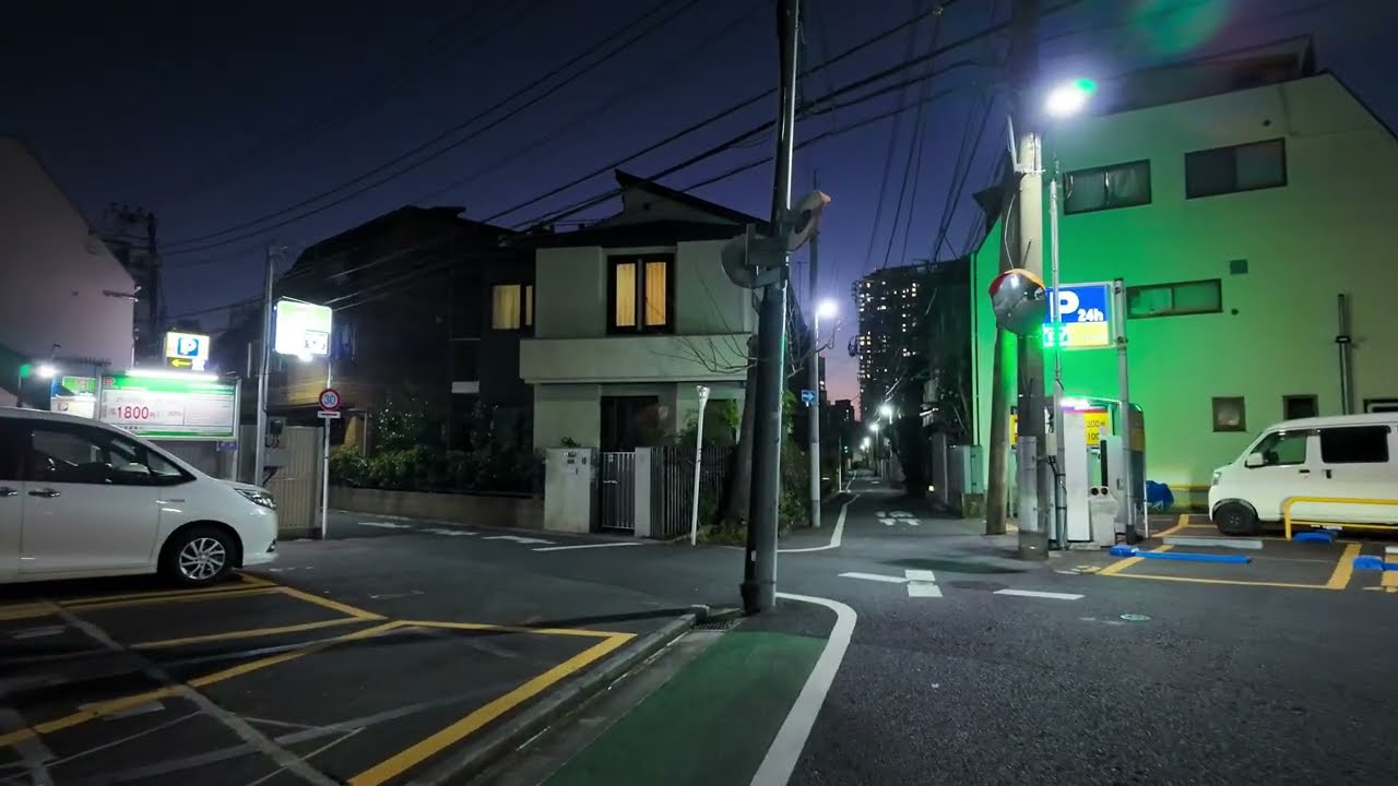 Strolling A Quiet Neighborhood in Tokyo at Twilight 東京のどこか 静かな街並み 夕暮れ散歩   | Tokyo Night Walk