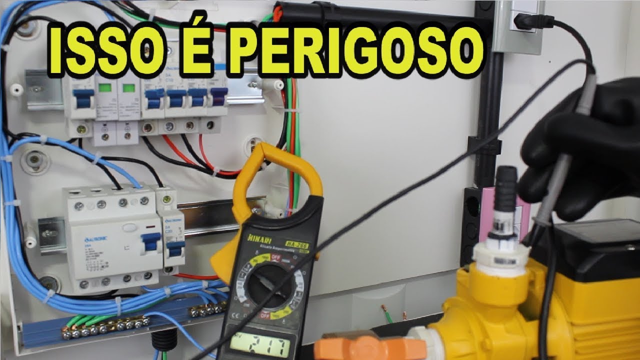 Se eu ligar o TERRA no NEUTRO será que fica bom?